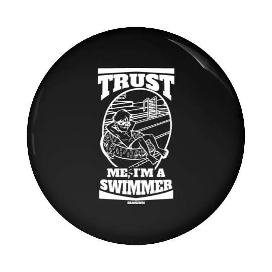 Swimming lifeguard swimming course outdoor pool gi Pin Buttons