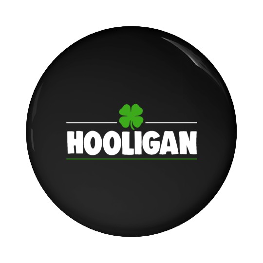 Hooligan Ireland Clover Pin Buttons