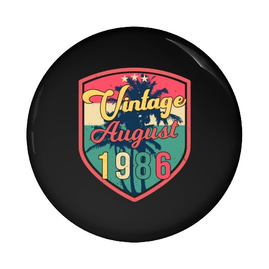 August 1986 Gift Idea Pin Buttons