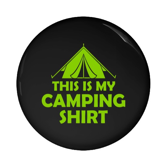 Wilderness camping tent Pin Buttons