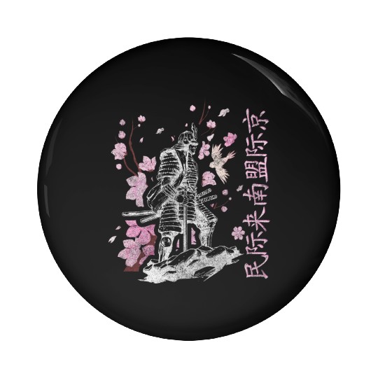 Japan Cherry Blossom Festival Spring Colorful Pin Buttons