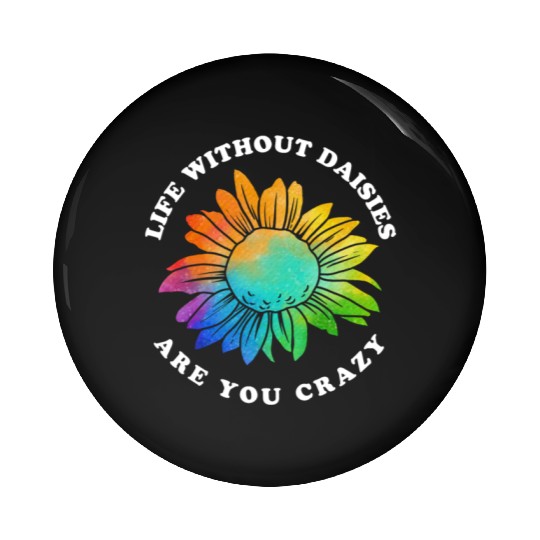 Daisy Garden Gardening Gardener Pin Buttons