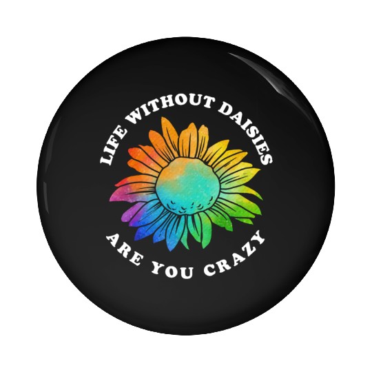 Daisy Garden Gardening Gardener Pin Buttons
