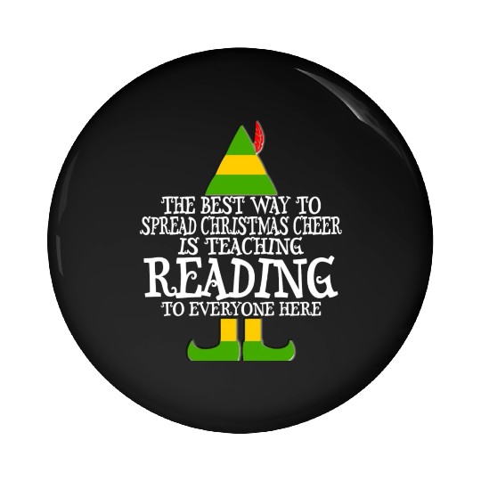 Spread Christmas Cheer Teaching Reading Teacher El Pin Buttons