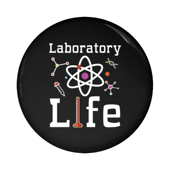 Laboratory Life Science Medical Technologist Pin Buttons