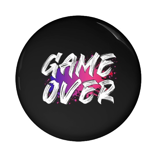 Game Over For Dark Pin Buttons