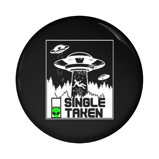 Alien Gift Extraterrestrial UFO AREA 51 Sci-fi Pin Buttons