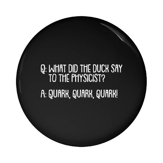 Physics Physicist Pin Buttons