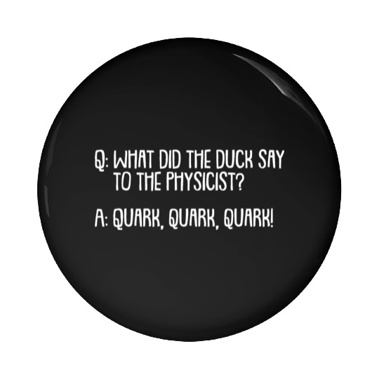 Physics Physicist Pin Buttons