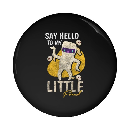 Mummy Tomb Pin Buttons