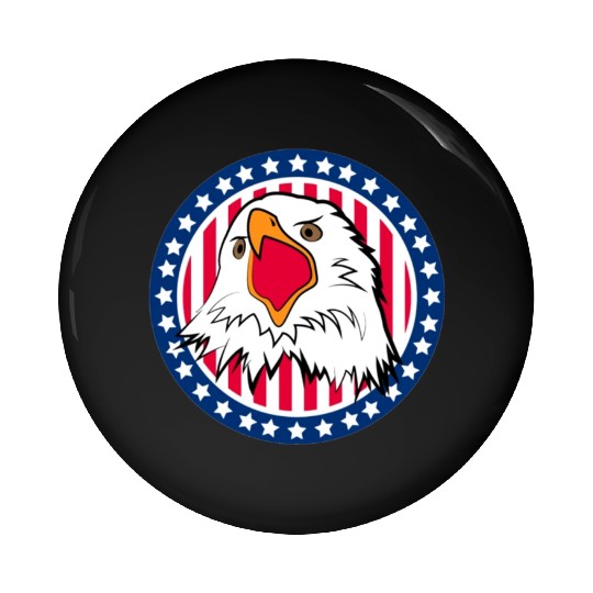 Red White and Blue For You Pin Buttons