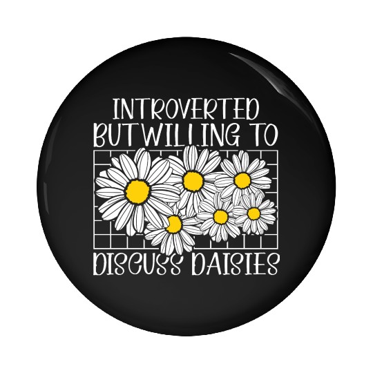 Daisy Garden Gardening Gardener Pin Buttons