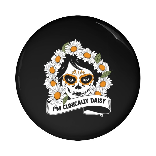 Daisy Garden Gardening Gardener Pin Buttons