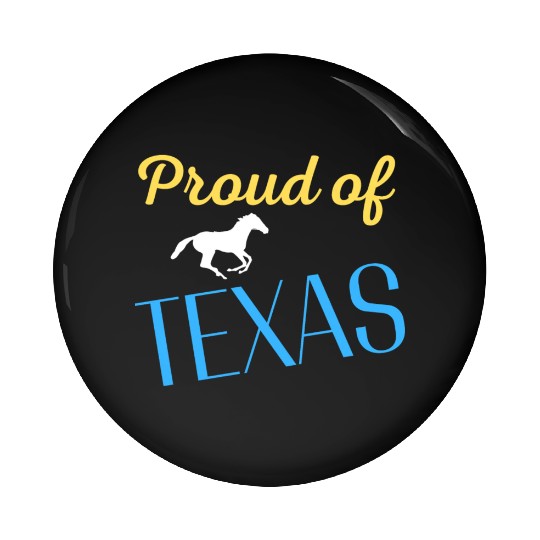 Proud of Texas Pin Buttons
