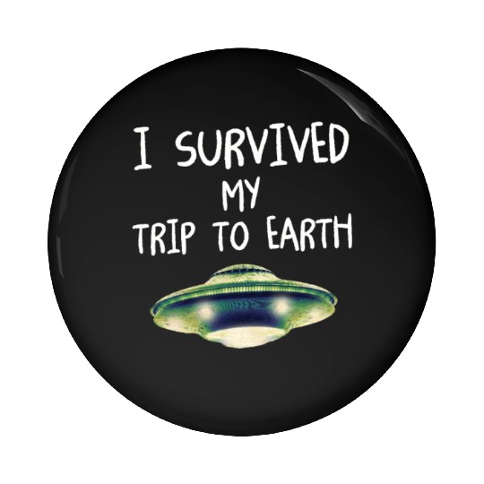 Alien Gift Extraterrestrial UFO AREA 51 Sci-fi Pin Buttons