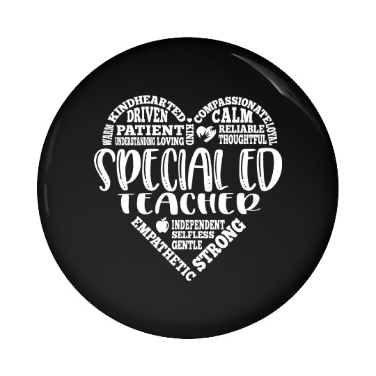 Special education teacher, SPED teacher Pin Buttons