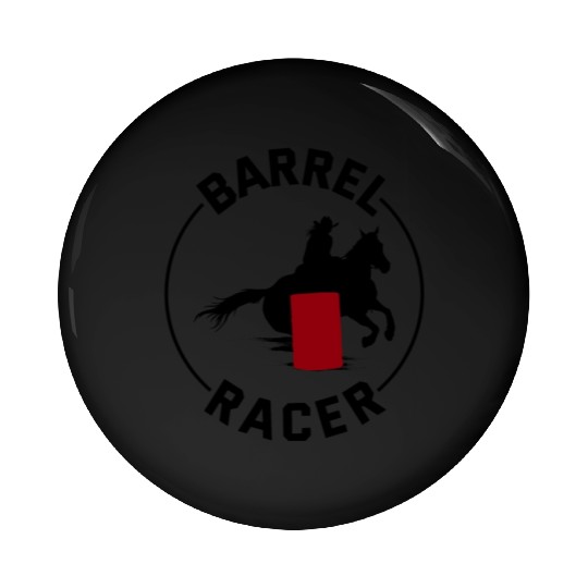 Barrel Racer Rodeo Racing Horse Riding Race Funny Pin Buttons