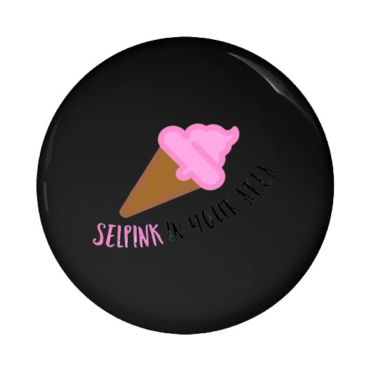 Comedy Ice Scream Pin Buttons