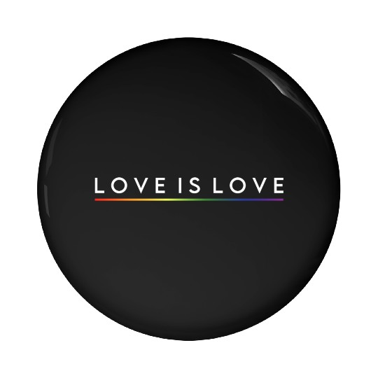 LOVE IS LOVE Pin Buttons