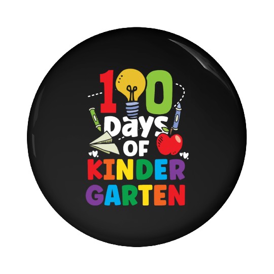 100 Days Of Kindergarten Cute Sweet Sayings Team Pin Buttons