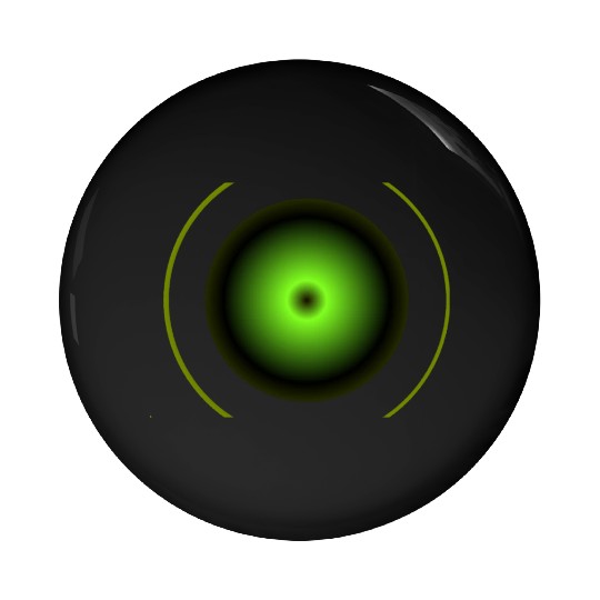 Shapes dark green Pin Buttons