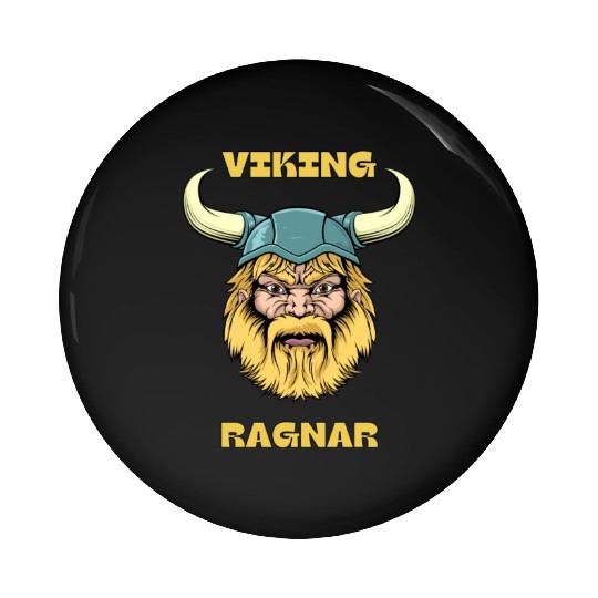 Yellow and blue vikings Pin Buttons template 11 17 in