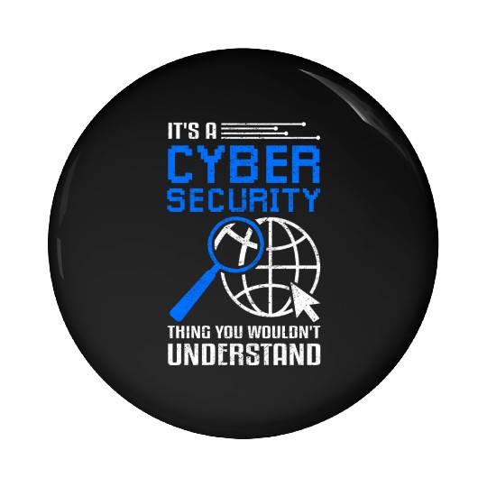 Cyber Security Funny Ethical Hacker Pin Buttons