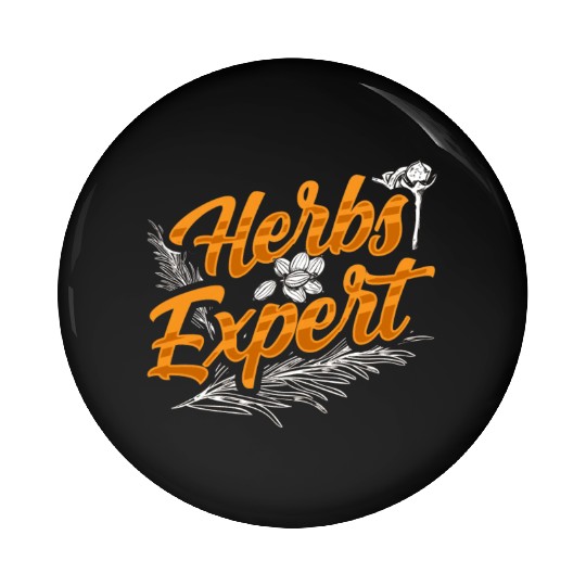 Herbs Expert Herbalism Herb Herbalist Gardening Pin Buttons