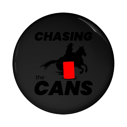 Barrel Racer Rodeo Racing Horse Riding Funny Pin Buttons