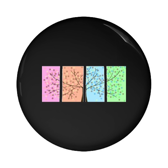 Four Seasons Pin Buttons
