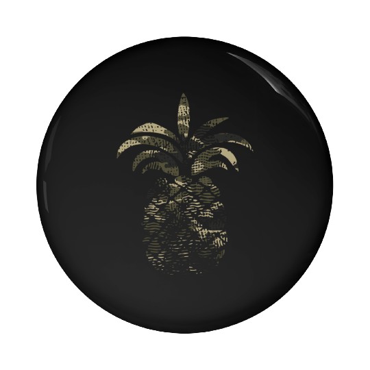 Distressed Camo Camouflage Eapple Lover Birthday Pin Buttons