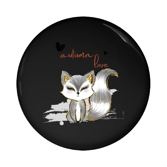 Leaf Autumn Tree Orange Fall Leaves Season Pin Buttons