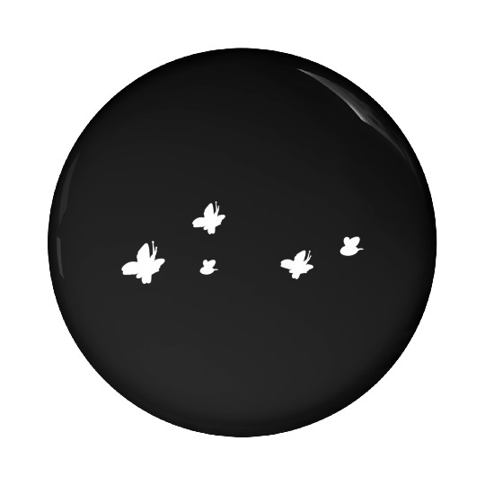 symbols shapes nature butterfly bee animals Pin Buttons