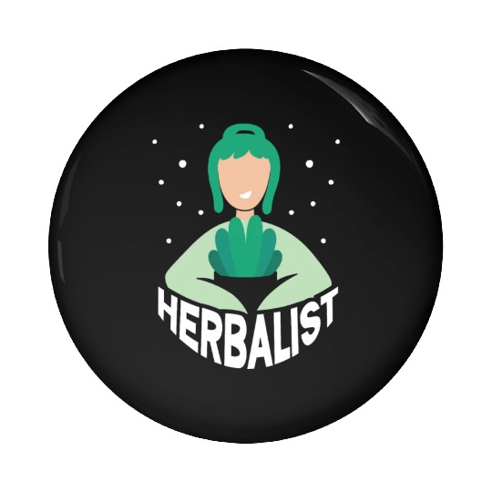Herbalist Gardening Herbs Herb Herbalism Pin Buttons