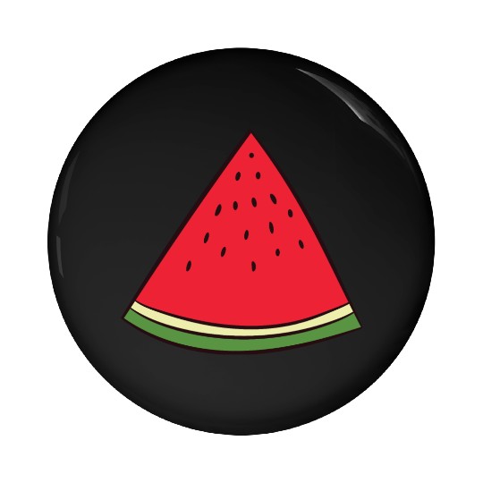 Watermelon - slice, piece, quarter, triangle Pin Buttons