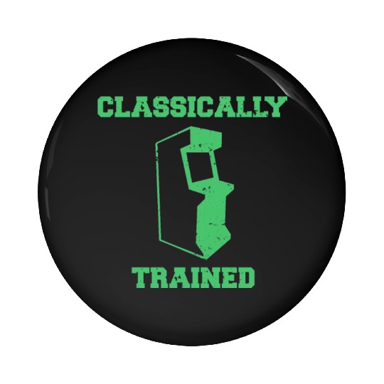 Classically Trained | Arcade player Pin Buttons