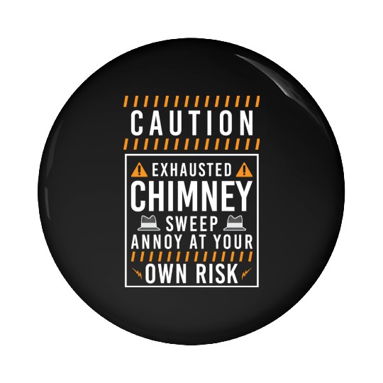 Happiness Fireplace Roof Master Pin Buttons