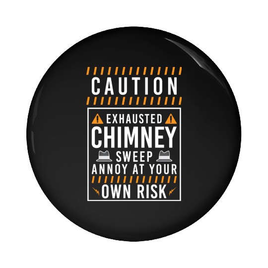 Happiness Fireplace Roof Master Pin Buttons