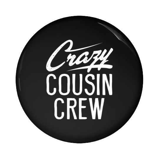 Cousin Crew Family Matching Christmas Pin Buttons