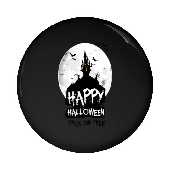 Halloween trick or treat Pin Buttons