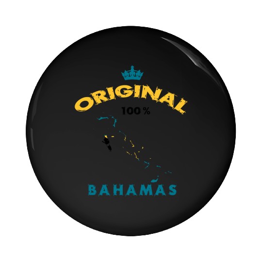 Bahamas original 100% flags design Pin Buttons