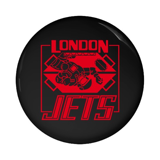 Comedy Show Logo Pin Buttons