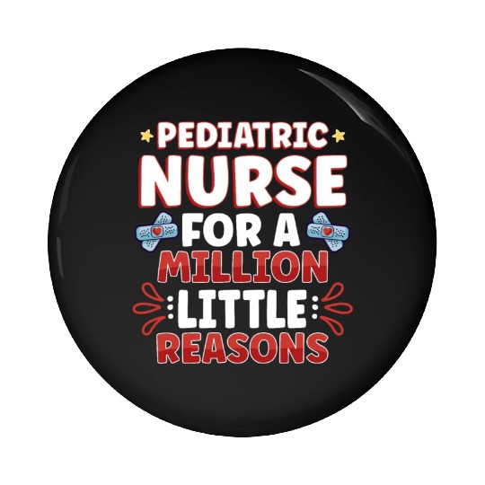 Pediatric Nurse Pediatric Nursing Tiny Human Nurse Pin Buttons