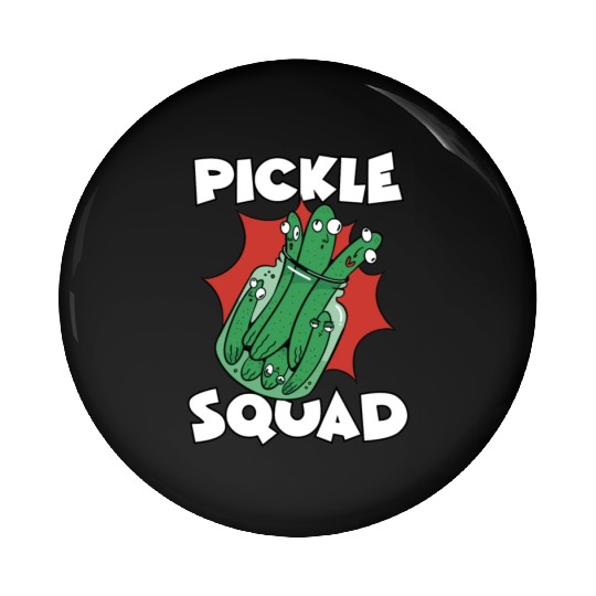 Pickle Squad Pin Buttons