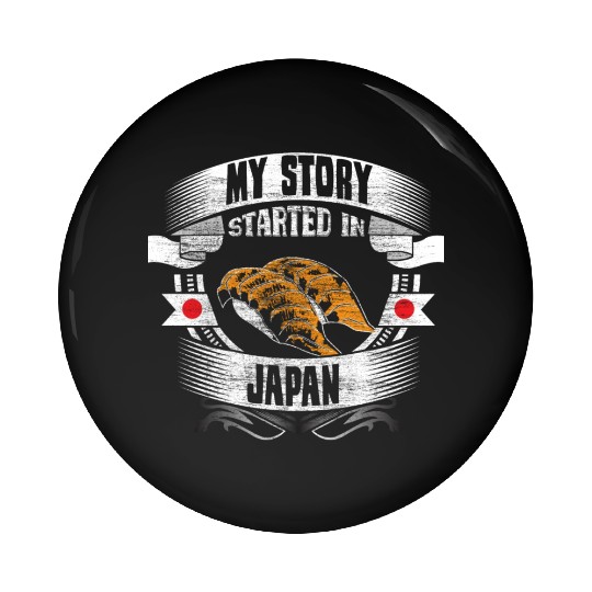 Japan Cherry Blossom Japanese Gift Idea Pin Buttons