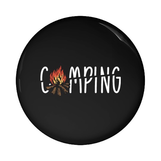 Camping Camper Present Nature Lover Van Pin Buttons