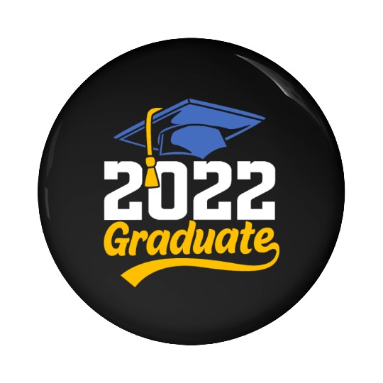 Senior High School 2022 Graduate Pin Buttons