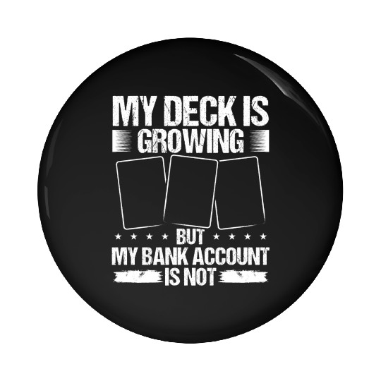 Trading Card Game Collecting Deck improving Money Pin Buttons