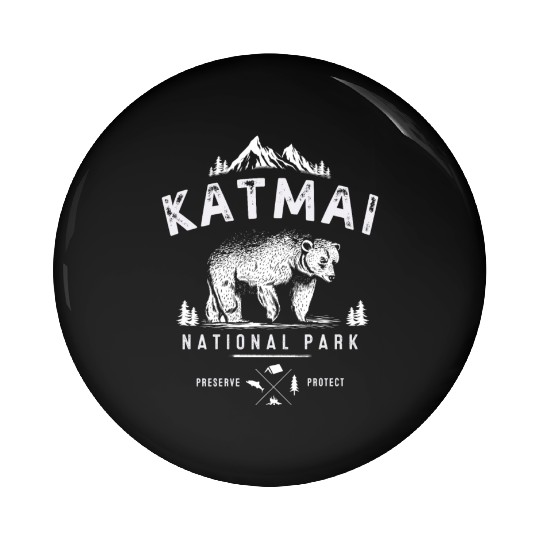 Alaska Pin Buttons Men's Women Children USA North Pole