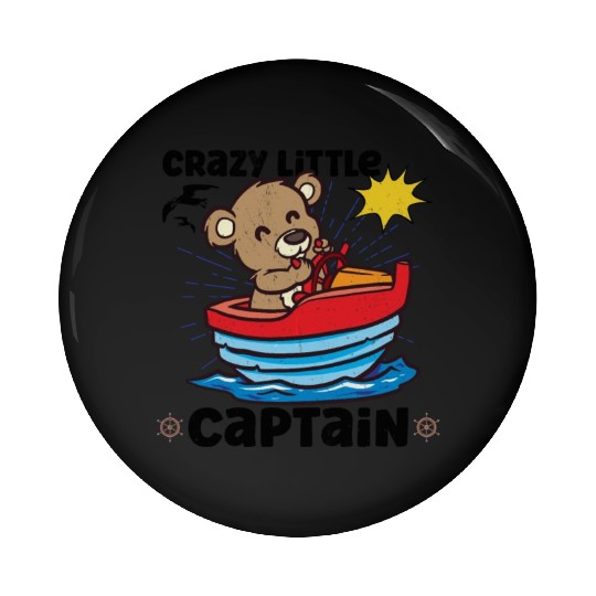 Sailing Sailboat Boating Kid Child Yacht Boat Pin Buttons